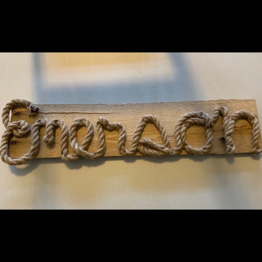 Custom rope name/word signs - Picture 5 of 5